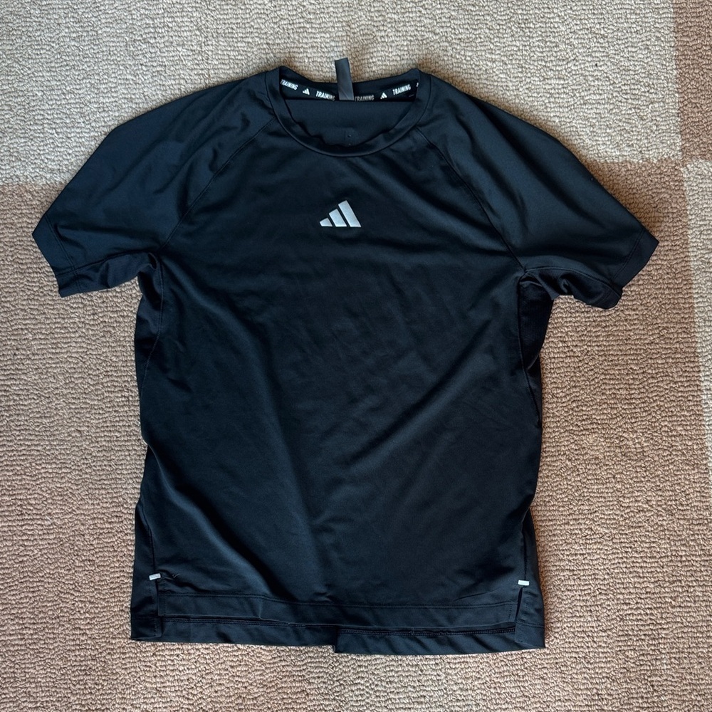 Adidas Men's Black Short Sleeve Tee